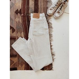 512 Vintage 90s Grey Levi’s • Made in USA • 11